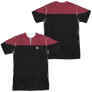 Star Trek The Next Generation Voyager Command Uniform men's all-over print t-shirt
