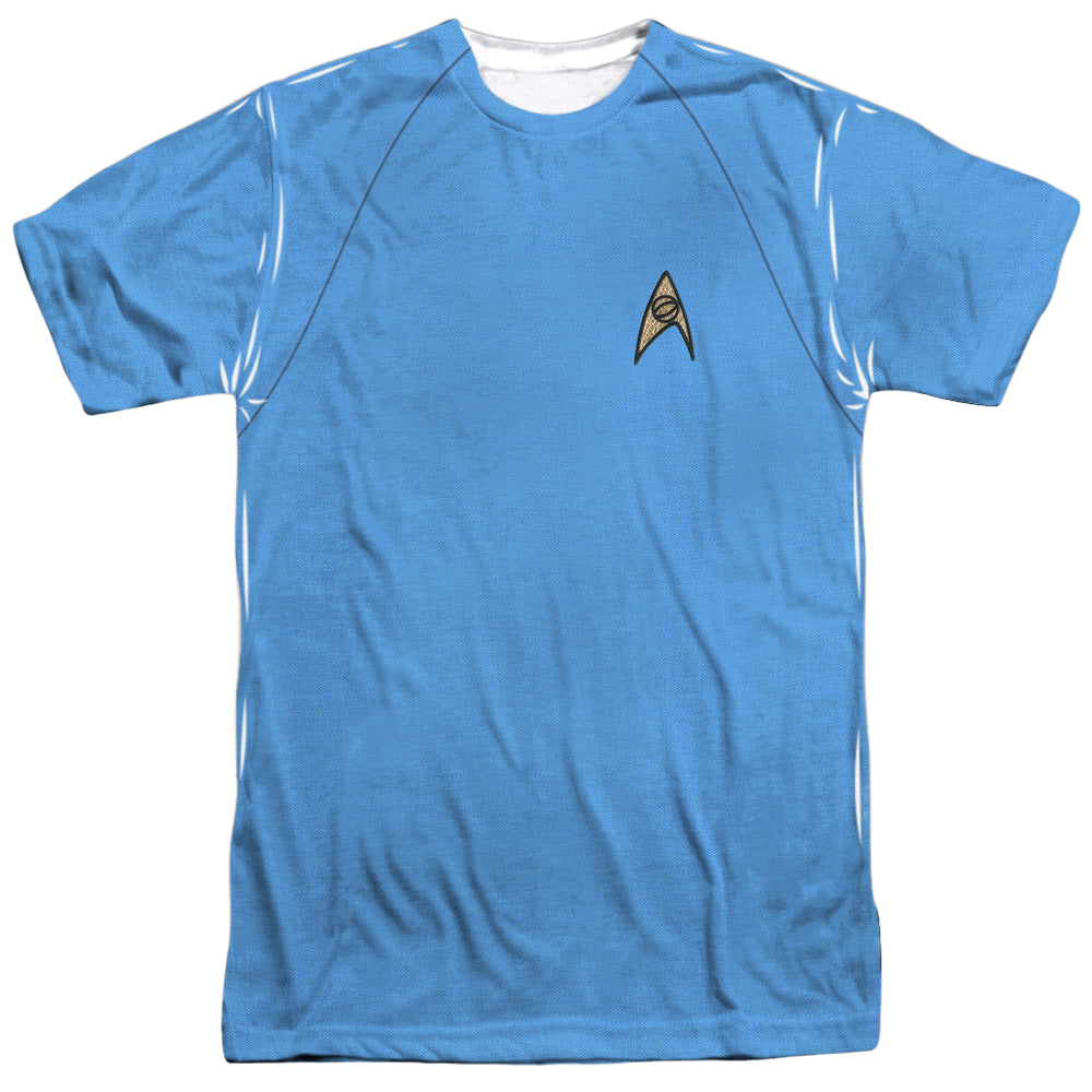 Star Trek The Original Series Tos Science Uniform - Men's All-Over Print T-Shirt Men's All-Over Print T-Shirt Star Trek   