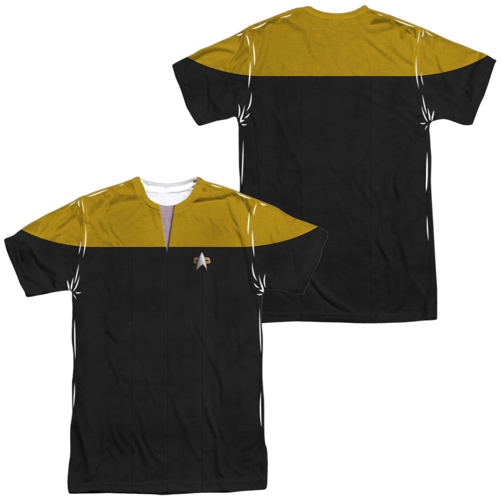 Star Trek Voyager Voyager Engineering Uniform (Front/Back Print) - Men's All-Over Print T-Shirt Men's All-Over Print T-Shirt Star Trek   