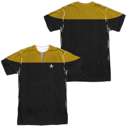 Star Trek Voyager Voyager Engineering Uniform (Front/Back Print) - Men's All-Over Print T-Shirt Men's All-Over Print T-Shirt Star Trek   