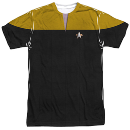 Star Trek Voyager Voyager Engineering Uniform - Men's All-Over Print T-Shirt Men's All-Over Print T-Shirt Star Trek   