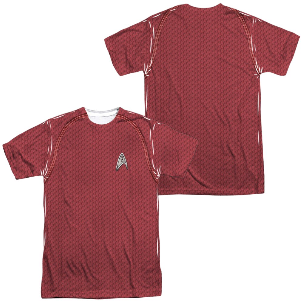 Star Trek Movies Movie Engineering Uniform (Front/Back Print) - Men's All-Over Print T-Shirt Men's All-Over Print T-Shirt Star Trek   
