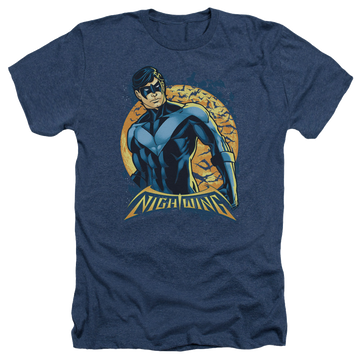 Nightwing Nightwing Moon - Men's Heather T-Shirt Men's Heather T-Shirt Nightwing   