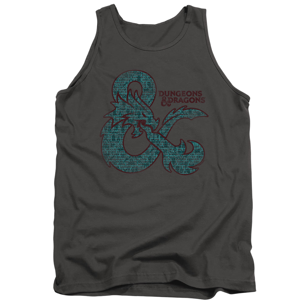 Dungeons & Dragons Ampersand Classes - Men's Tank Top Men's Tank Dungeons & Dragons   