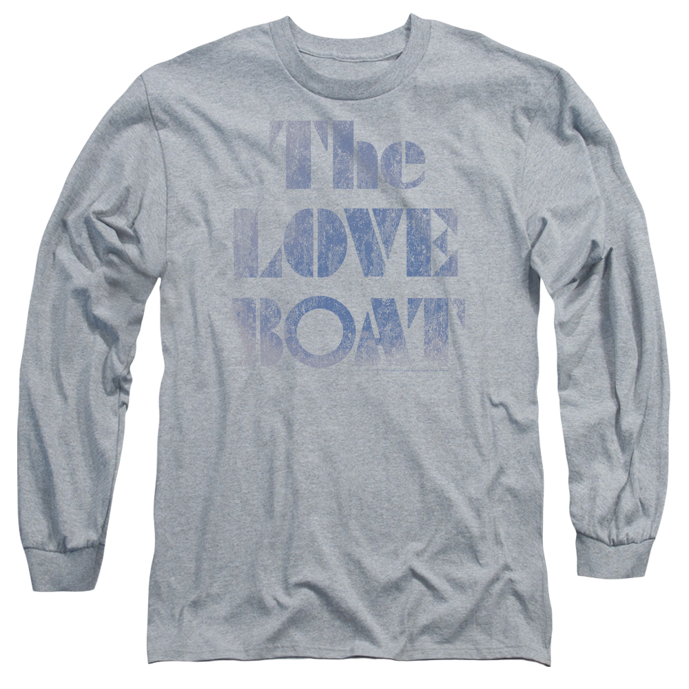 Love Boat, The Distressed - Men's Long Sleeve T-Shirt Men's Long Sleeve T-Shirt Love Boat, The