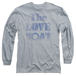 Love Boat, The Distressed - Men's Long Sleeve T-Shirt Men's Long Sleeve T-Shirt Love Boat, The