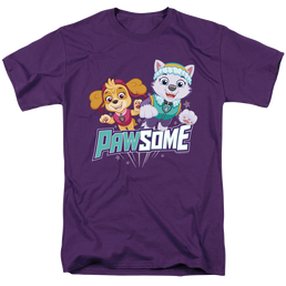 Paw Patrol Pawsome Skye & Everest - Men's Regular Fit T-Shirt Men's Regular Fit T-Shirt Paw Patrol