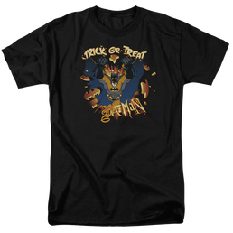 DC Batman Pumpkin Burst - Men's Regular Fit T-Shirt Men's Regular Fit T-Shirt DC Batman