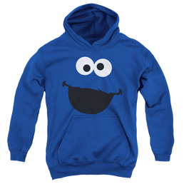 Sesame Street Cookie Monster Face - Youth Hoodie Youth Hoodie (Ages 8-12) Sesame Street