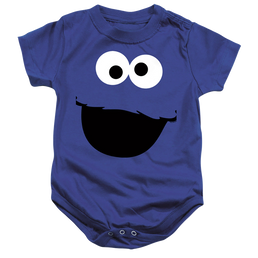 Sesame Street Cookie Monster Face - Baby Bodysuit Baby Bodysuit Sesame Street