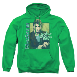 MacGyver Wonderous Paperclip - Pullover Hoodie Pullover Hoodie MacGyver