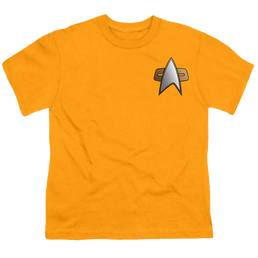 Star Trek Deep Space Nine Ds9 Engineering Emblem - Kid's T-Shirt Kid's T-Shirt (Ages 4-7) Star Trek Deep Space Nine