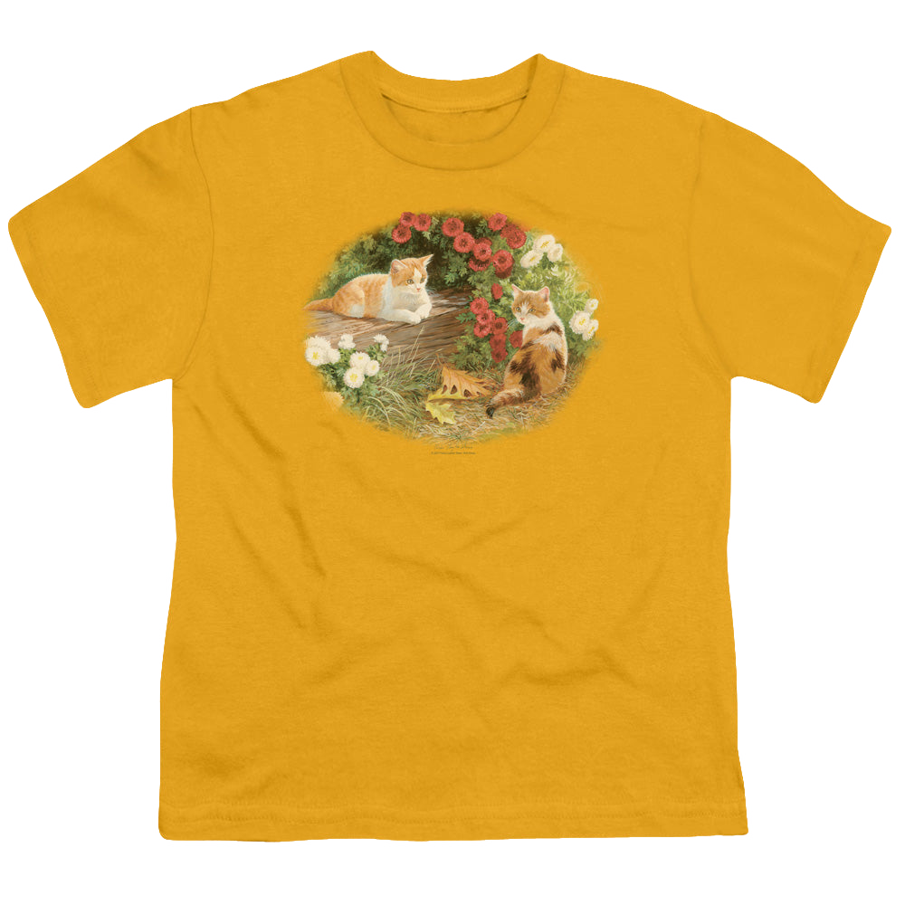 Wild Wings Kittens And Mums - Kid's T-Shirt Kid's T-Shirt (Ages 4-7) Wild Wings