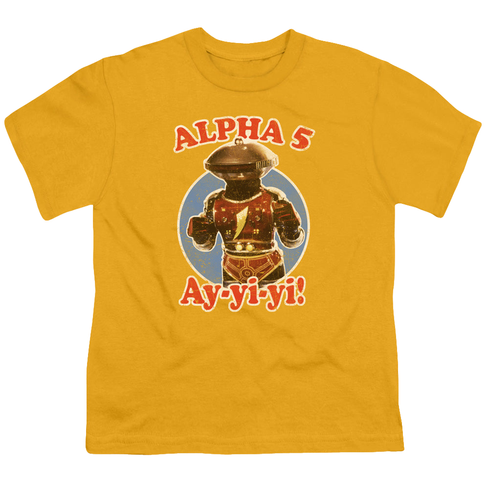 Mighty Morphin Power Rangers Alpha 5 - Kid's T-Shirt Kid's T-Shirt (Ages 4-7) Mighty Morphin Power Rangers