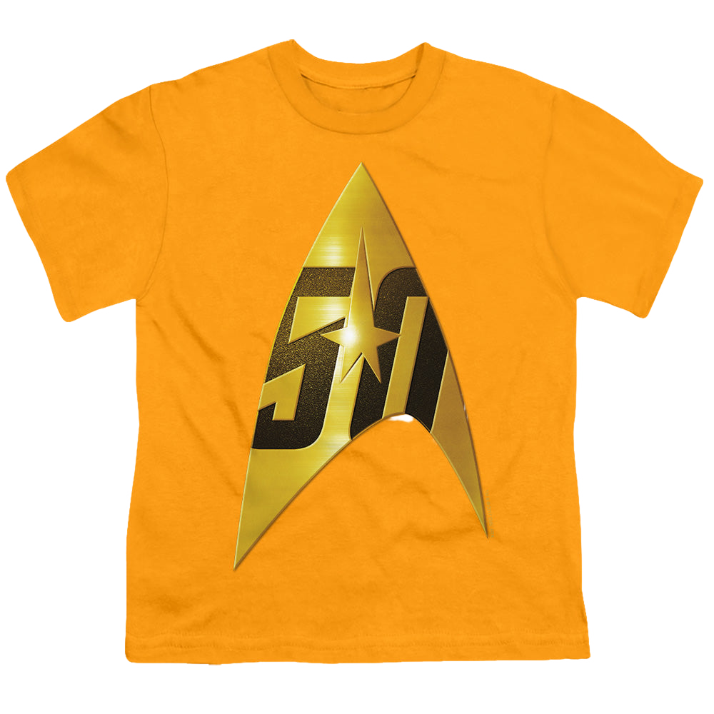 Star Trek The Original Series 50Th Anniversary Delta - Kid's T-Shirt Kid's T-Shirt (Ages 4-7) Star Trek The Original Series