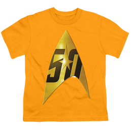 Star Trek The Original Series 50Th Anniversary Delta - Kid's T-Shirt Kid's T-Shirt (Ages 4-7) Star Trek The Original Series
