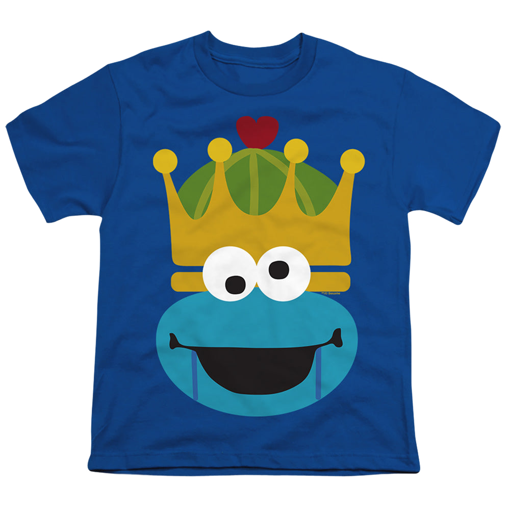 Sesame Street Christmas Nutcracker Cookie Monster - Youth T-Shirt Youth T-Shirt (Ages 8-12) Sesame Street