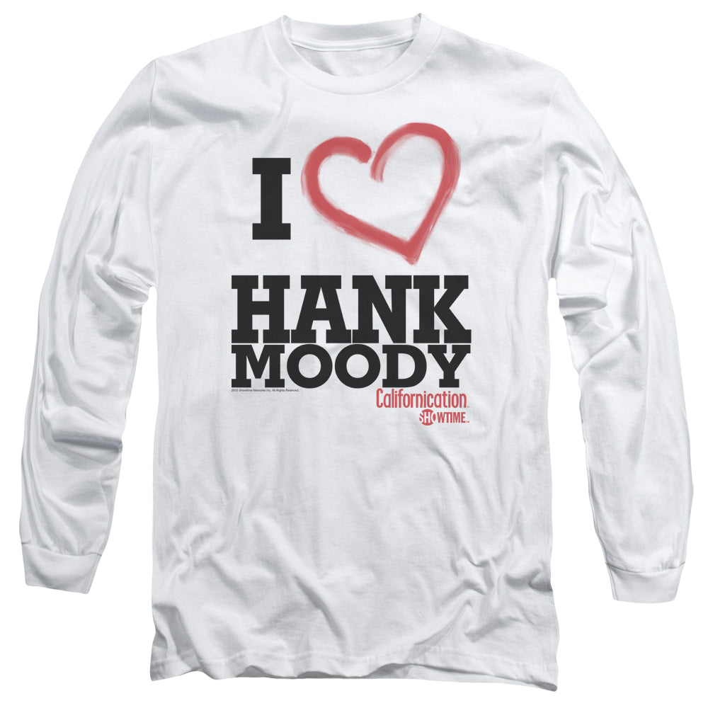 Californication I Heart Hank Moody - Men's Long Sleeve T-Shirt Men's Long Sleeve T-Shirt Californication