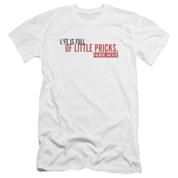Nurse Jackie Life Is Full - Men's Premium Slim Fit T-Shirt Men's Premium Slim Fit T-Shirt Nurse Jackie
