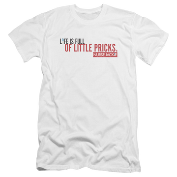 Nurse Jackie Life Is Full - Men's Premium Slim Fit T-Shirt Men's Premium Slim Fit T-Shirt Nurse Jackie