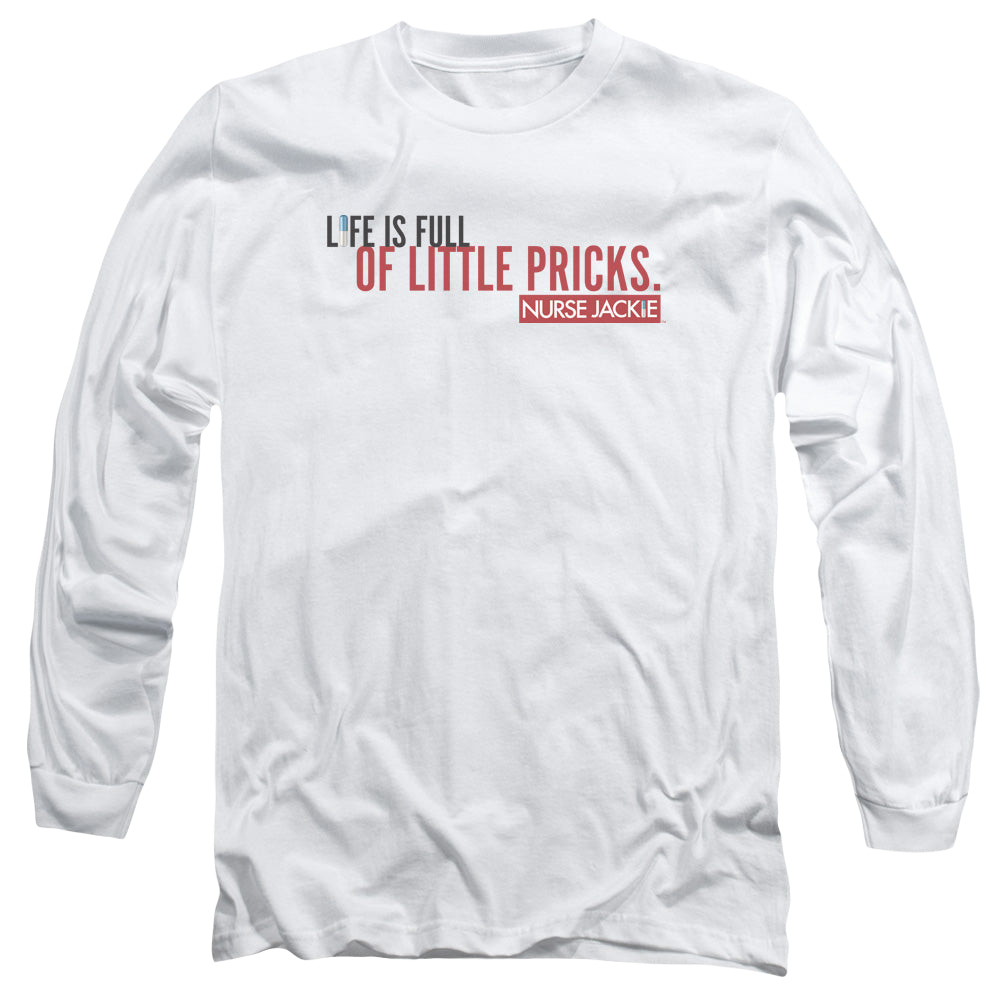 Nurse Jackie Life Is Full - Men's Long Sleeve T-Shirt Men's Long Sleeve T-Shirt Nurse Jackie