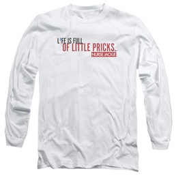 Nurse Jackie Life Is Full - Men's Long Sleeve T-Shirt Men's Long Sleeve T-Shirt Nurse Jackie