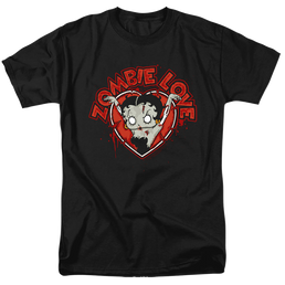 Betty Boop Heart You Forever - Men's Regular Fit T-Shirt Men's Regular Fit T-Shirt Betty Boop