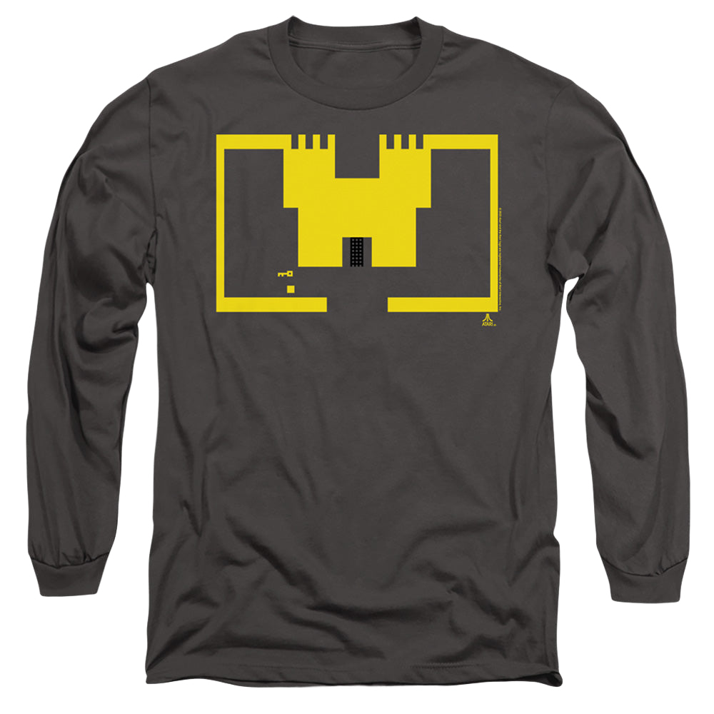 Atari Adventure Screen Art - Men's Long Sleeve T-Shirt Men's Long Sleeve T-Shirt Atari