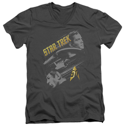 Star Trek The Original Series 50 Year Frontier - Men's V-Neck T-Shirt Men's V-Neck T-Shirt Star Trek The Original Series