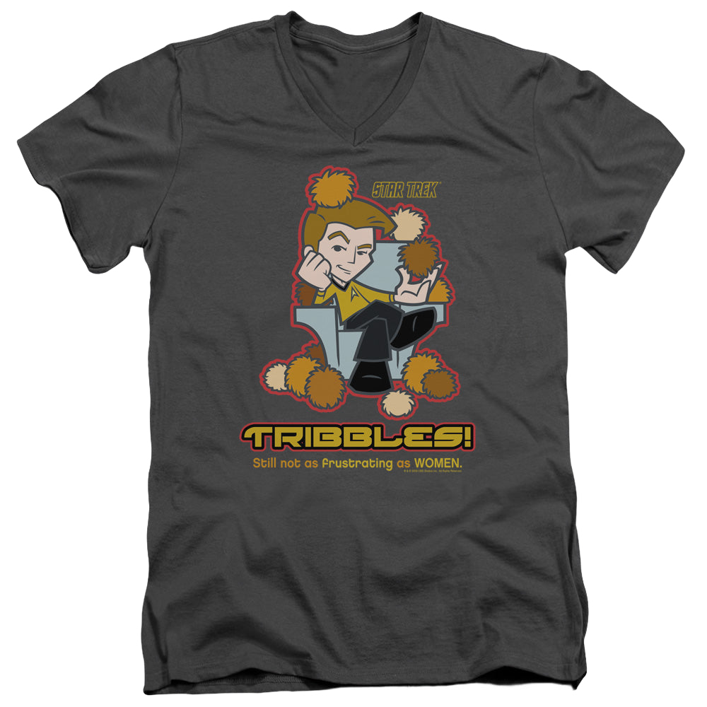 Star Trek The Original Series Not As Frustrating - Men's V-Neck T-Shirt Men's V-Neck T-Shirt Star Trek The Original Series