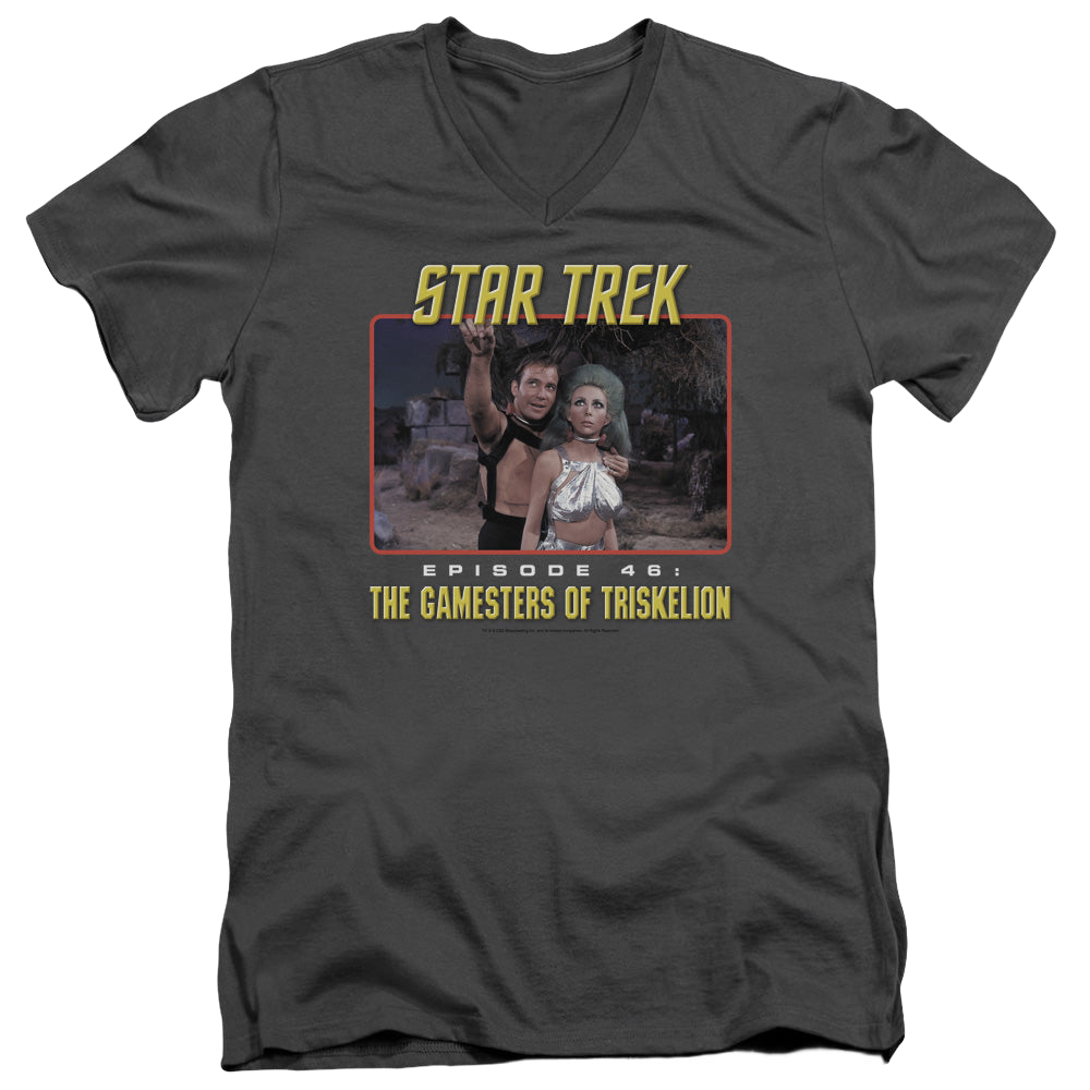 Star Trek The Original Series Episode 46 - Men's V-Neck T-Shirt Men's V-Neck T-Shirt Star Trek The Original Series
