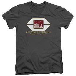 Star Trek The Original Series Cochrane Library - Men's V-Neck T-Shirt Men's V-Neck T-Shirt Star Trek The Original Series