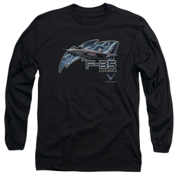 U.S. Air Force F35 - Men's Long Sleeve T-Shirt U.S. Air Force