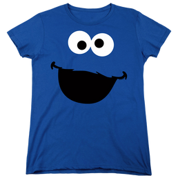 Sesame Street Cookie Monster Face - Women's T-Shirt