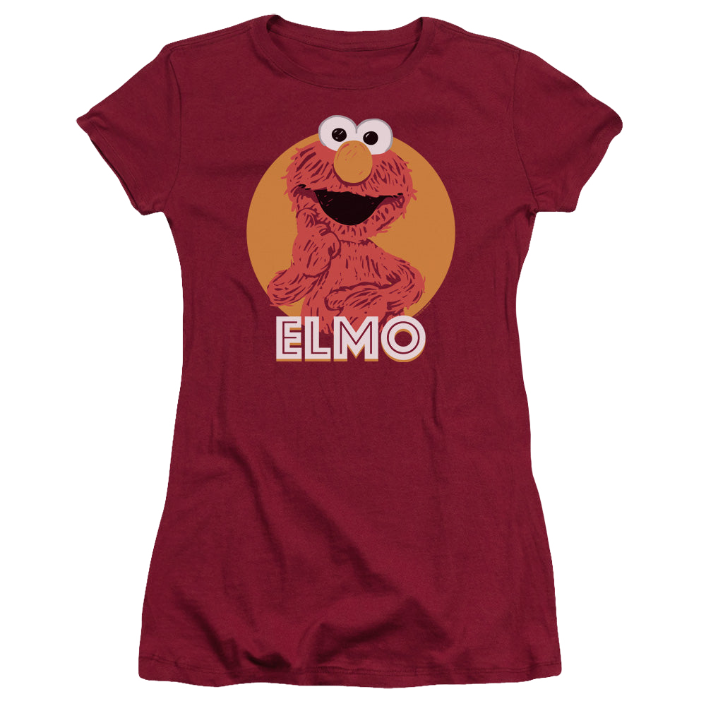 Sesame Street Elmo Scribble - Juniors T-Shirt
