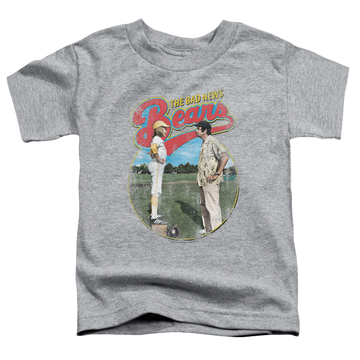 Athletic heather kid's t-shirt for ages 4 to 7 with The Bad News Bears Vintage graphic