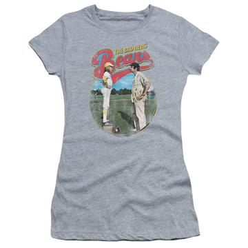 Athletic heather juniors t-shirt with The Bad News Bears Vintage graphic