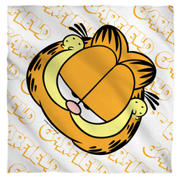 Garfield Name Repeat - Bandana Bandanas Garfield   