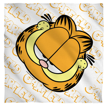 Garfield Name Repeat - Bandana Bandanas Garfield   