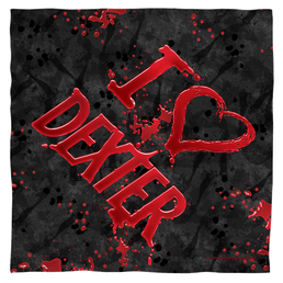 Dexter I Heart Dexter - Bandana Bandanas Dexter   