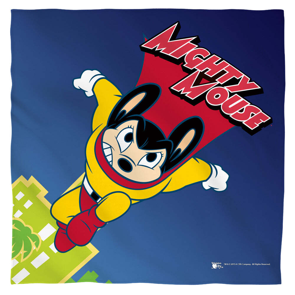 Mighty Mouse City Watch - Bandana Bandanas Mighty Mouse   