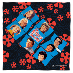 Brady Bunch, The Squares - Bandana Bandanas The Brady Bunch   