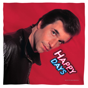 Happy Days Red Fonz bandana
