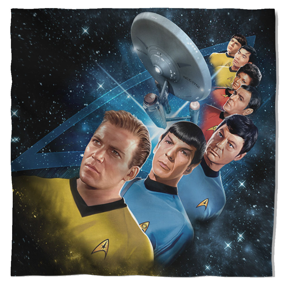 Star Trek The Original Series Among The Stars - Bandana Bandanas Star Trek   