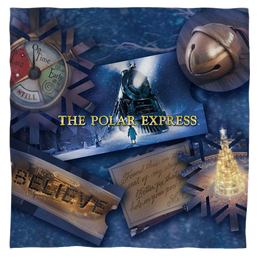 Polar Express Scene Shapes - Bandana Bandanas Polar Express   