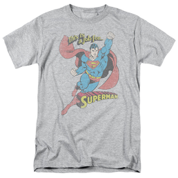 Superman On The Job - Men's Regular Fit T-Shirt Men's Regular Fit T-Shirt Superman   