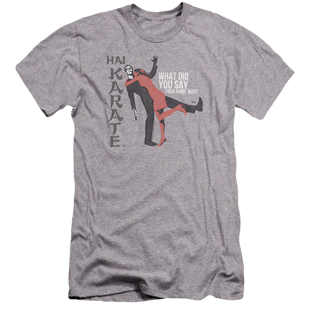 Hai Karate Name - Men's Premium Slim Fit T-Shirt Men's Premium Slim Fit T-Shirt Hai Karate   