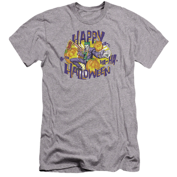 DC Batman Ha Ha Halloween - Men's Premium Slim Fit T-Shirt Men's Premium Slim Fit T-Shirt Batman   