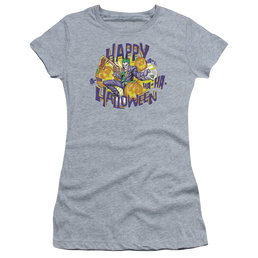DC Batman Ha Ha Halloween - Juniors T-Shirt Juniors T-Shirt Batman   