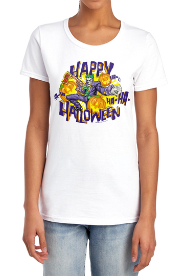 DC Batman Ha Ha Halloween - Women's T-Shirt Women's T-Shirt Batman   